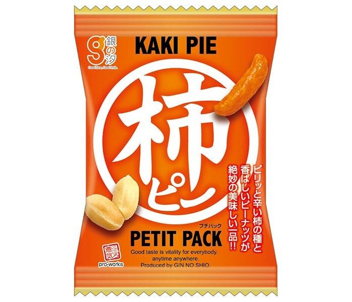 柿ピープチパック | 豆菓子 | 商品情報 | 銀の汐｜GOOD TASTE GOOD SMILE